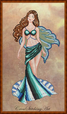 Venus, The Fairy Of Love-Cross Stitching Art-