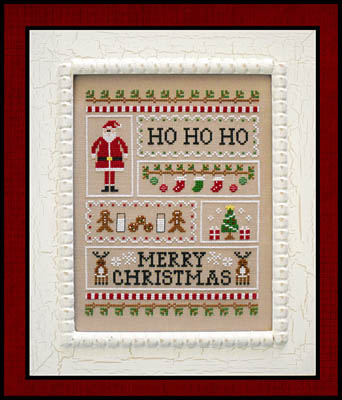 Santa's Sampler-Country Cottage Needleworks-