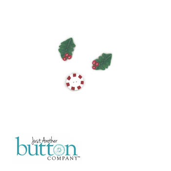 Merry Christmas Pillow Button (LHN)-Just Another Button Company-