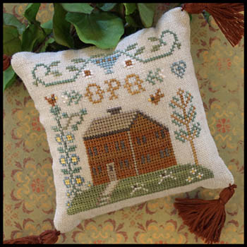 Little House ABC Samplers 6-Little House OPQ-Little House Needleworks-