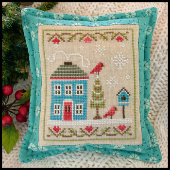 Snow Place Like Home #4-Country Cottage Needleworks-