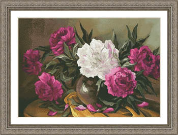 Purple Peonies-Kustom Krafts-