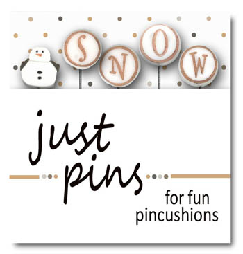 Block Party-S Is For Snowman (Just Pins)-Just Another Button Company-