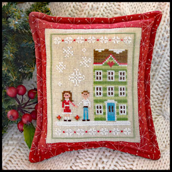 Snow Place Like Home #5-Country Cottage Needleworks-