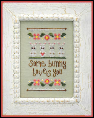 Some Bunny Loves You-Country Cottage Needleworks-