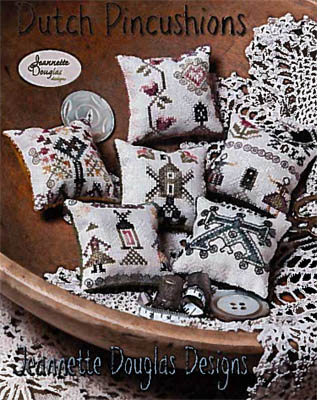 Dutch Pincushions-Jeannette Douglas Designs-