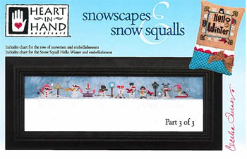 Snowscapes & Snow Squalls 3 (w/ emb)-Heart In Hand Needleart-