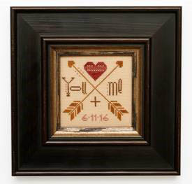 You + Me-Heart In Hand Needleart-