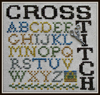 Wordplay-Cross Stitch (w/ charm)-Hinzeit-