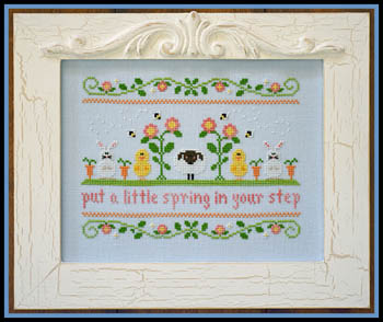 Spring In Your Step-Country Cottage Needleworks-