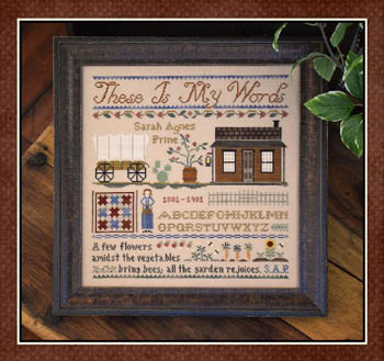 These Is My Words-Little House Needleworks-