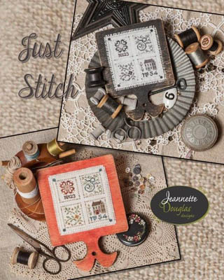 Just Stitch (with buttons)-Jeannette Douglas Designs-