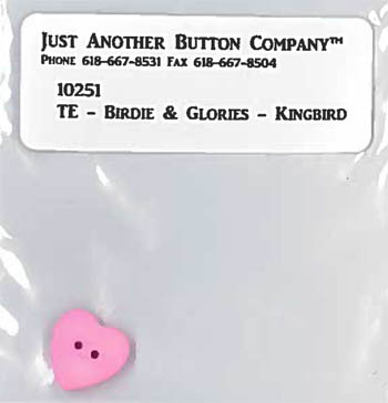 Kingbird Btn Pack (TELL)-Just Another Button Company-