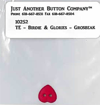 Grosbeak Btn Pack (TELL)-Just Another Button Company-