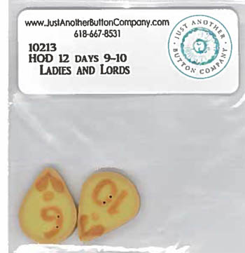 12 Days Ladies & Lords BTN (HOD)-Just Another Button Company-