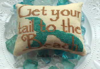 Get Your Tail To The Beach-Needle Bling Designs-