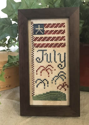 July Mini Sampler-From The Heart Needleart-