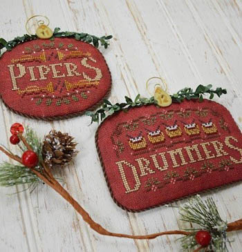 12 Days Pipers & Drummers-Hands On Designs-