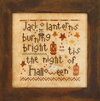 Halloween Night (w/ emb)-Heart In Hand Needleart-