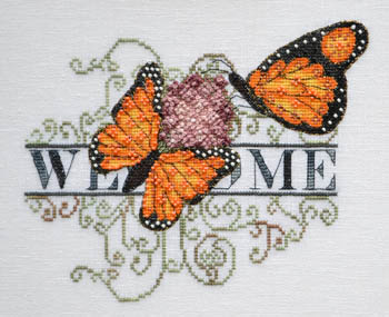 Monarch Butterfly Welcome-MarNic Designs-