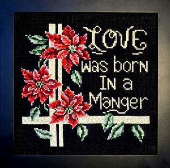 Love Was Born In A Manger-Bobbie G Designs-