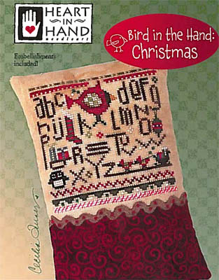 Bird In Hand-Christmas (w/ emb)-Heart In Hand Needleart-