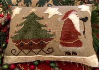 Santa's On His Way-Homespun Elegance-