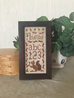 November Mini Sampler-From The Heart Needleart-