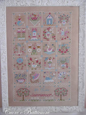 Shabby Summer Calendar-Cuore E Batticuore-