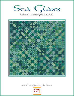 Sea Glass (Cross Stitched Quilt Blocks)-CM Designs-