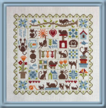 Patchwork Aux Chats-Jardin Prive-