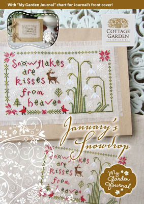 January's Snowdrop-Cottage Garden Samplings-