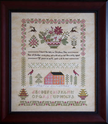 Peace On Earth Sampler-Cottage Garden Samplings-