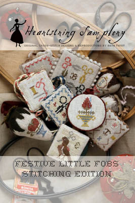 Festive Little Fobs 3-Stitching Edition-Heartstring Samplery-