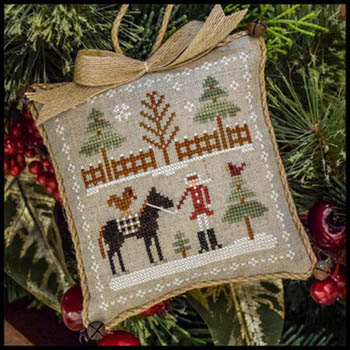 Farmhouse Christmas 2-Horsin' Around-Little House Needleworks-