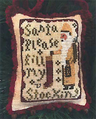 Santa Please Fill My Stocking-Homespun Elegance-