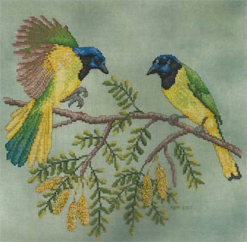 Green Jays-Crossed Wing Collection-