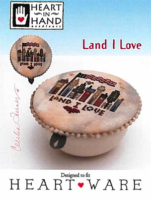 Land I Love-Heart In Hand Needleart-