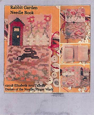 Rabbit Garden Needle Book-Dames Of The Needle-