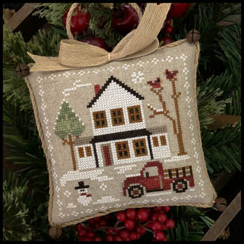 Farmhouse Christmas 3-Grandpa's Pick-Up-Little House Needleworks-