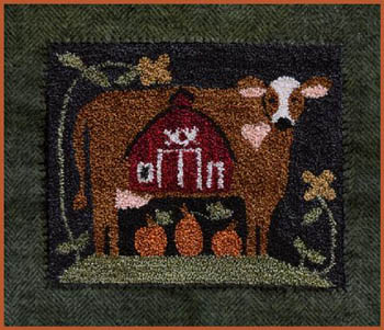 Down On The Farm Punchneedle-Little House Needleworks-