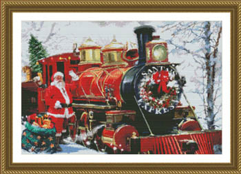 Santa's Express Train-Kustom Krafts-