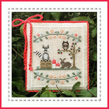 Welcome To The Forest #3-Forest Raccoon And Friends-Country Cottage Needleworks-