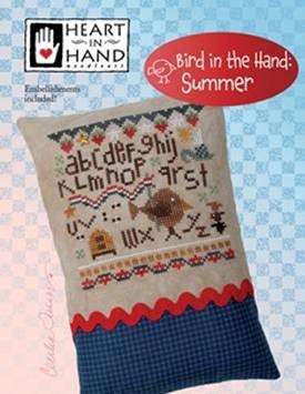 Bird In The Hand-Summer (w/ emb)-Heart In Hand Needleart-