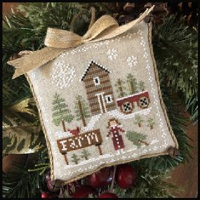 Farmhouse Christmas 6-Pinewood Farm-Little House Needleworks-