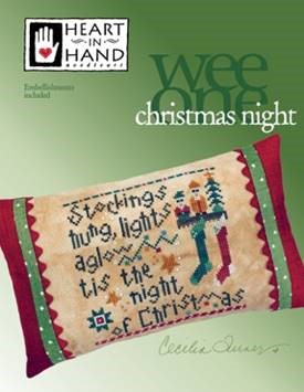 Christmas Night (w/ emb)-Heart In Hand Needleart-