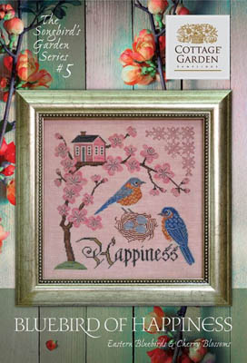 Songbird's Garden #5-Bluebird Of Happiness-Cottage Garden Samplings-