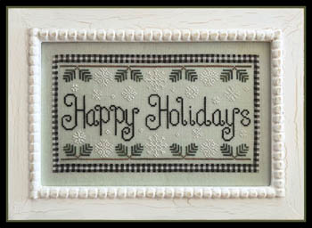 Happy Holidays-Country Cottage Needleworks-