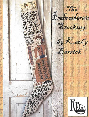 Embroideress Stocking-Kathy Barrick-