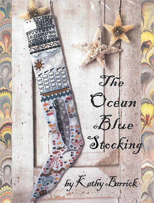 Ocean Blue Stocking-Kathy Barrick-